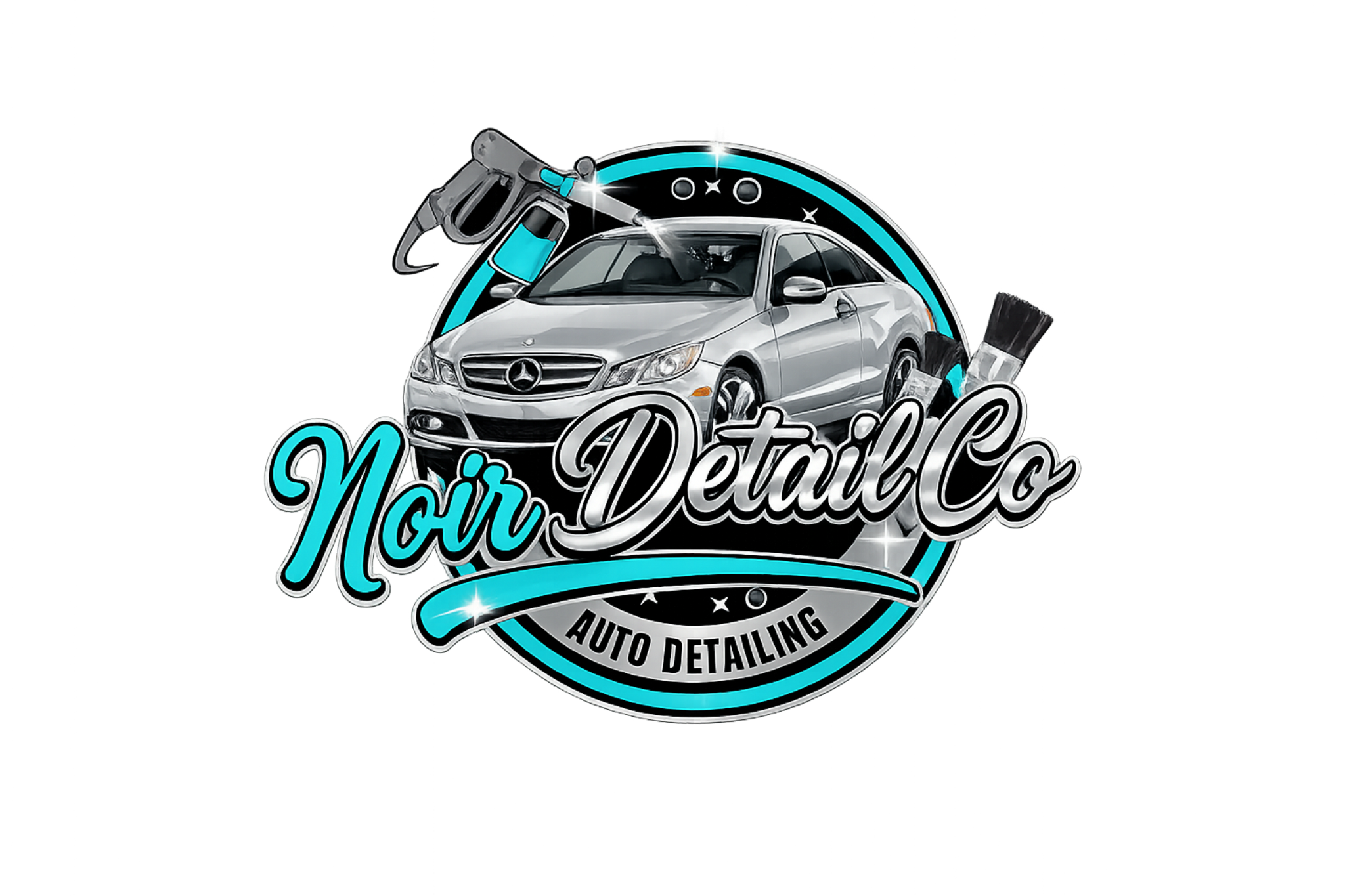 Noir Detail Co. logo